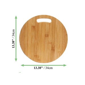 Planche à découper en bambou, forme rectangulaire, avec poignée, pour usage en cuisine, planche à découper artisanale pour salades et viandes, en solde - Product Image 5