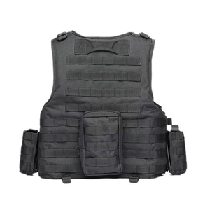 Tactical Paintball Plate Carrier Vest MOLLE Modular Adjustable Outdoor Training Vest with Magazine & Utility Pouches - Product Image 6