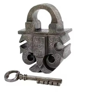 Strong Metal <b>Padlock</b> Professional Security Solution for Factories Warehouses and Garages - Product Image 3