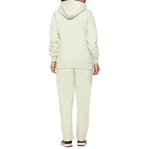 High Quality Women Men's Winter Tracksuits Streetwear Style Solid Color 2 Piece 100% Cotton Sports <b>Jogging</b> <b>Suit</b> Wholesale - Product Image 2