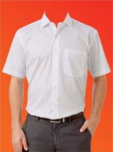 Camisa de Algodón de Color Personalizado Unisex para Niños y Niñas, Mangas Largas/Cortas, Uniforme Escolar Infantil - Product Image 3