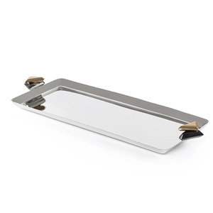 Bandeja Decorativa de Cerámica Tradicional Árabe con Forma de Hoja, Acabado Dorado, para Colgar, Ideal para Ramadán, Cumpleaños y Aniversarios - Product Image 3