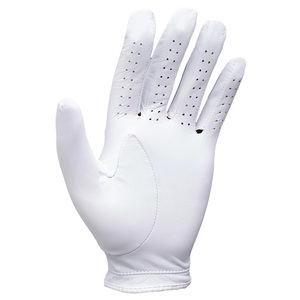 Premium Quality Custom Logo Cabretta Leather Golf Gloves Non-Slip <b>Hook</b> Loop Closure Men Travel Fishing Sports Outdoor Use Hands - Product Image 2