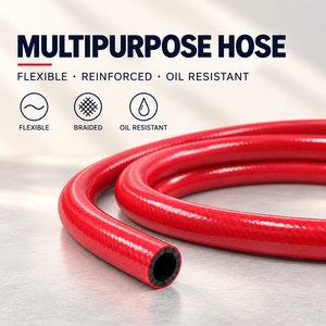 Tuyau flexible en PVC multi-usages de 25,4 mm ID, 36 mm OD, rouleau de 100 m pour circulation d'eau, transfert d'air, fourniture pour projets industriels, distributeur - Product Image 1