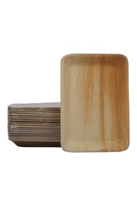 Plaques et plateaux en plastique et bambou de cuisine à domicile d'usine OEM TOP Grade Eco-Friendly Party utiliser différentes tailles quantité minimale de commande 100pcs - Product Image 2