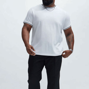 Camiseta de Algodón Oversize de Alta Calidad para Hombre, con Estampado Personalizado, Diseño Desgastado con Lavado Ácido, Hombros Caídos, Transpirable, Tipo Jersey - Product Image 4