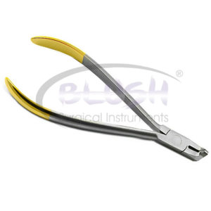 Orthodontics <b>Pliers</b> Manual Stainless Steel for Ligature and Distal End Cutter Flush Safety Hold Wire TC Dental By Blush Surgical - Product Image 6