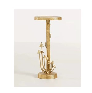 Superlative quality metallic candle holder <b>decorative</b> accessory ideal for use as a wedding table centerpiece - Product Image 6