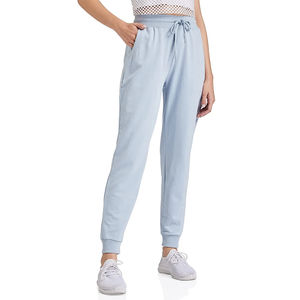Pantalon de survêtement décontracté professionnel pour femme 2026 avec décoration élastique, en toile, devant plat, respirant, pour l'hiver - Product Image 1
