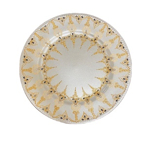 Decorative Charger <b>Plates</b> Deluxe Quality Tabletop Place <b>Mats</b> Table Setting <b>Plates</b> Dessert Dish Salad <b>Plates</b> for Hotel Supplies - Product Image 1