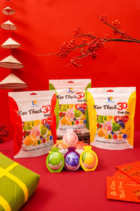 เยลลี่ผลไม้โมจิ 3 มิติ สีสันสดใส รสหวานอมเปรี้ยว สำหรับเด็ก ขนมหวานหน้าร้อน ผลิตในเวียดนาม - Product Image 4