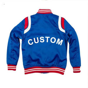 Chaqueta Letterman Corta Bordada para Mujer, Chaqueta para Clima Frío con Personalización Completa a la Moda - Product Image 3