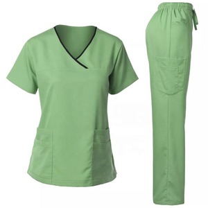 Breathable Quick Dry Plus Size Scrub Suit with Oem Service Medical Scrub Suit Nurse Hospital Uniform Scrub <b>Set</b> for <b>Doctors</b> - Product Image 1
