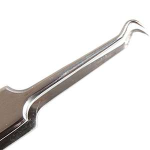 Blackhead Acne Removal Extractor Stainless Steel Curved Blackhead Tweezers - Product Image 5