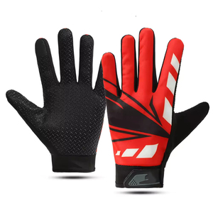 Gants de cyclisme professionnels |   Design texturé minimaliste et discret, tout noir |   Prix direct usine - Product Image 1