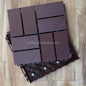 <b>Plastic</b> Waterproof Garden Customizable DIY Composite Deck <b>Tiles</b> Outdoor Interlocking Deck <b>Tiles</b> - Product Image 3