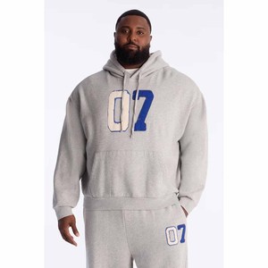 Fabricants de vêtements : Survêtements brodés avec patch, ensembles OEM pour hommes, ensemble sweat-shirt et pantalon de survêtement superposés - Product Image 4