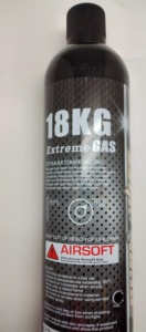 ULTRAFORCE <span class=keywords><strong>Gaz</strong></span> Noir 18KG Haute Performance GBB pour Fusils et <span class=keywords><strong>Airsoft</strong></span> IPSC <span class=keywords><strong>Gaz</strong></span> Extrême Haute Vitesse de Combustion Camping Ultra Haute Pression - Product Image 3