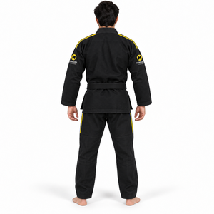 Kimono de BJJ Premium en Coton Léger Pré-rétréci Tissage Or Uniforme IBJJF Veste d'Entraînement Pantalon Renforcé Respirant Anti-bactérien - Product Image 2