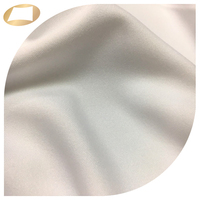 Tissu jersey tricoté interlock uni teint double face respirant 100% polyester doux au toucher fabriqué à Taïwan pour les t-shirts des garçons et des filles