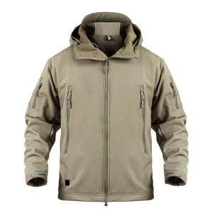 Veste tactique pour homme sur mesure en gros, veste d'hiver imperméable, coupe-vent en softshell, vêtements de protection - Product Image 5