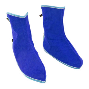 Chaussures de sécurité robustes en cuir de vachette, protection des pieds du soudeur avec vêtements résistants aux étincelles pour les travailleurs - Product Image 5