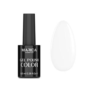 Vernis à ongles Majida Gel Polish Color 8,5 ml Blanc pur Gel UV - Product Image 1