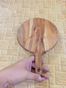 Planche à découper rectangulaire en bois écologique et durable, fabriquée à la main en Inde, compatible lave-vaisselle, modèle Wc01, artisanat - Product Image 2