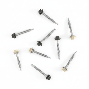 PDC Hex Head Self Drilling <b>Screw</b> Carbon Steel Class 4.8/6.8 Zinc/<b>Galvanized</b> Coarse Thread Bonded EPDM Washer DIN Model 12 Inch - Product Image 3