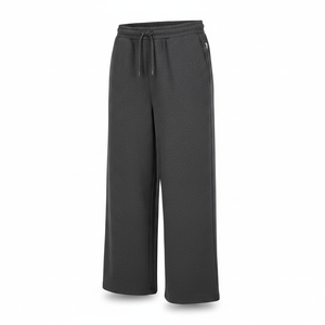 Pantalons de survêtement larges et tendance, couleurs personnalisées, fabrication en coton mélangé, vente en gros - Product Image 4