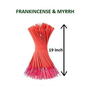 Varillas de incienso de 19 pulgadas Varillas de incienso de mirra y incienso natural Suministro al por mayor a precio líder (rojo) - Product Image 1