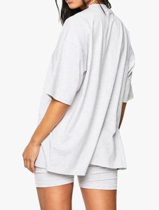 Camiseta de Alta Gama de 245g, Protección Solar, Secado Rápido, Antibacteriana, Tecnología 5 en 1, Fresca y Transpirable, Conjuntos de Ropa Urbana para Mujer - Product Image 2