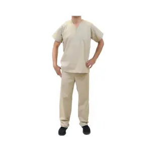 Regular Size Hospital Wear Scrub Uniformen für profession elle männliche Ärzte zu angemessenen Preisen erhältlich