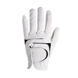 Gants de golf en peau de mouton durables et de haute qualité, personnalisables, pour gaucher, avec fermeture auto-agrippante, logo personnalisé, pour le golf. - Product Image 1
