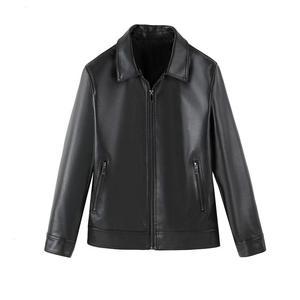 Jackets Hip Hop Stylish <b>Genuine</b> Leather Jacket with Custom Logo - Product Image 1