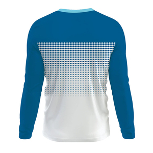 Camiseta de Manga Larga para Hombre, Talla Grande, de Secado Rápido, Transpirable, Ecológica, Antiarrugas, con Diseño Personalizado por Sublimación - Product Image 5