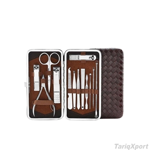 Kit Profesional de Manicura y Pedicura de Acero Inoxidable de Lujo, Mango Cómodo, 7 en 1 Herramientas, Cortaúñas, Cortacutículas, Estuche Individual, Belleza - Product Image 3