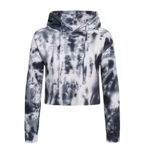 เสื้อฮู้ดครอปแขนยาวผ้าเทอร์รี่โพลีเอสเตอร์/คอตตอน สำหรับผู้ชาย  แบบเรียบ สีพื้น เหมาะสำหรับฤดูหนาว  สามารถสั่งทำพร้อมโลโก้ของคุณเองได้ - Product Image 1
