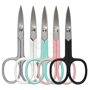 Ciseaux à cuticules en acier inoxydable à pointe incurvée, ciseaux à ongles extra fins, extra tranchants, durables, pour la manucure et la beauté des ongles - Product Image 2