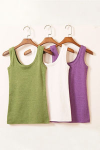 Camiseta Deportiva Cómoda para Mujer, de Línea Larga, Transpirable, de Secado Rápido, Sexy, con Tirantes Delanteros, en Varios Colores - Product Image 5