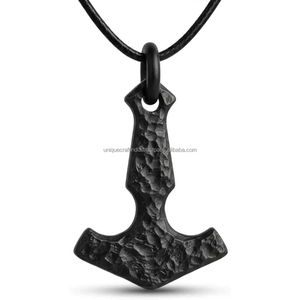 Colgante de Metal Antiguo con Forma de Hoja, Superficie Texturizada, Amuleto Totem, Joyería Gótica Renacentista, Fabricante Personalizado, Venta al Por Mayor - Product Image 2