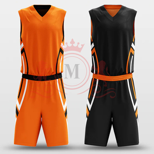 ชุดทีมมืออาชีพพร้อมเสื้อผ้ากีฬาแห้งเร็วแบบกลับด้านได้ กางเกงบาสเก็ตบอลน้ำหนักเบา ดีไซน์สปอร์ต - Product Image 5