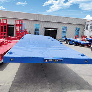 Semi-remorque benne basculante robuste pour conteneurs de 40 et 20 pieds, pour camion tracteur - Product Image 3