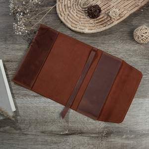 Protège-cahier en cuir rigide, étui de protection en cuir pour agendas LBC-0014 - Product Image 1