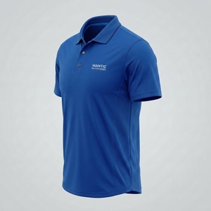 Meilleur Prix – Nouveaux Polos Homme 100% Coton, Coupe Slim, Respirants, Tricotés, Motif Uni - Product Image 2