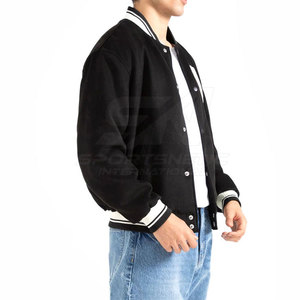 Chaqueta de invierno estilo Letterman para hombre, moda urbana, diseño cómodo e informal, ideal para viajes, uso diario y looks modernos. - Product Image 2