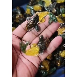 Venta al por Mayor de Tallados de Peces en Orgón con Piedras Preciosas, Decoración Feng Shui para el Hogar, Productos Espirituales de Orgonita para Meditación - Product Image 3