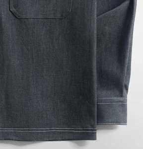 Veste en jean décontractée personnalisée pour hommes et femmes, fabricant en gros de qualité supérieure, douce, respirante, épaisse, coupe-vent, séchage rapide, vintage, hiver - Product Image 6