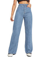 Jean en denim déchiré et vieilli pour femme, coupe skinny, taille mi-haute, style streetwear décontracté
