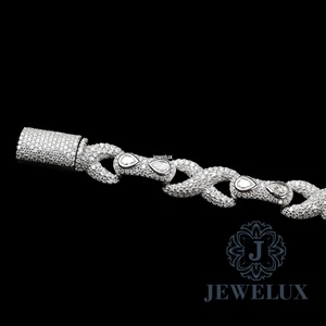 Premium Exclusive Diamond Tennis <b>Bracelet</b> for Women with High Clarity Round Cut Stones Available at Export Price - Product Image 3